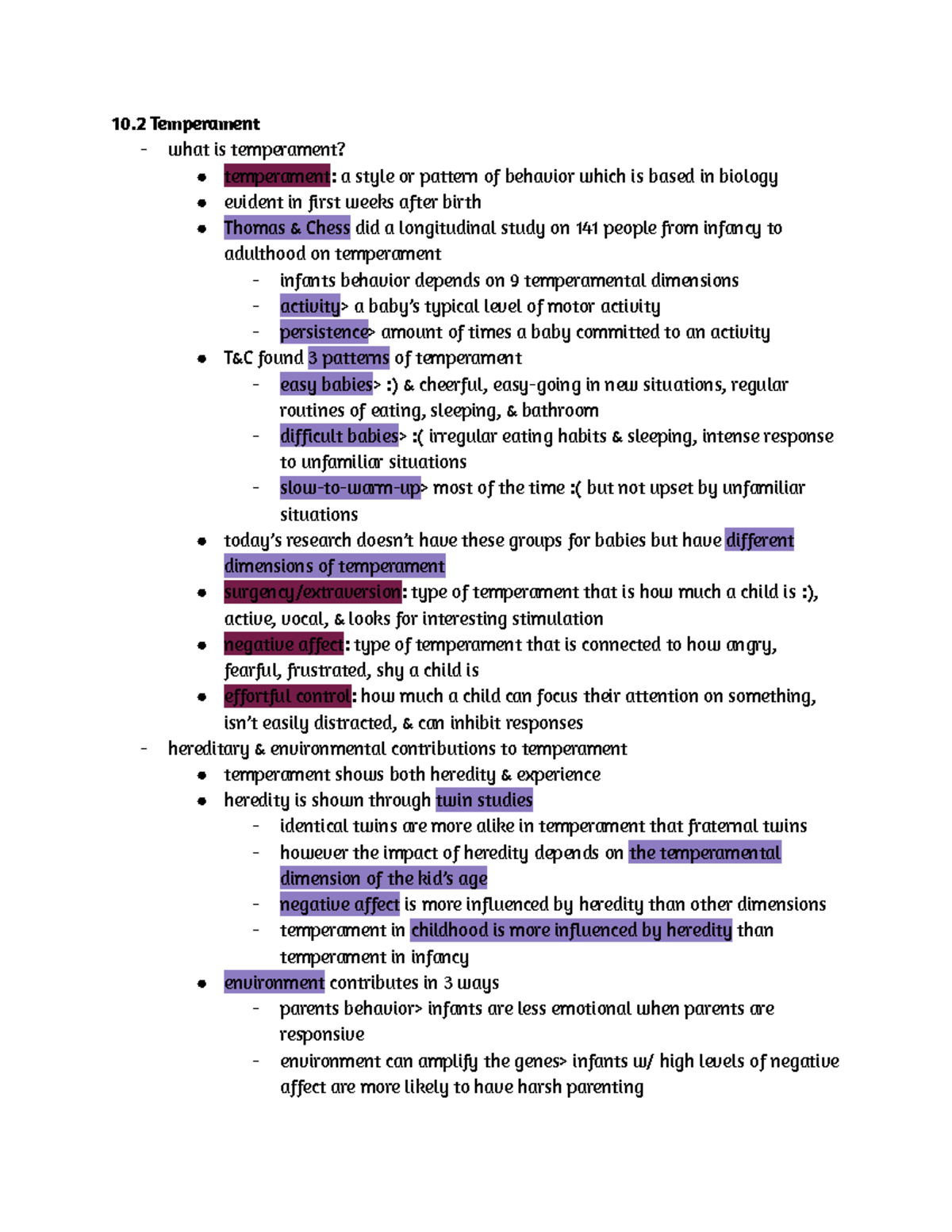 DC 8 - These notes cover chapter 8, from the child development ...