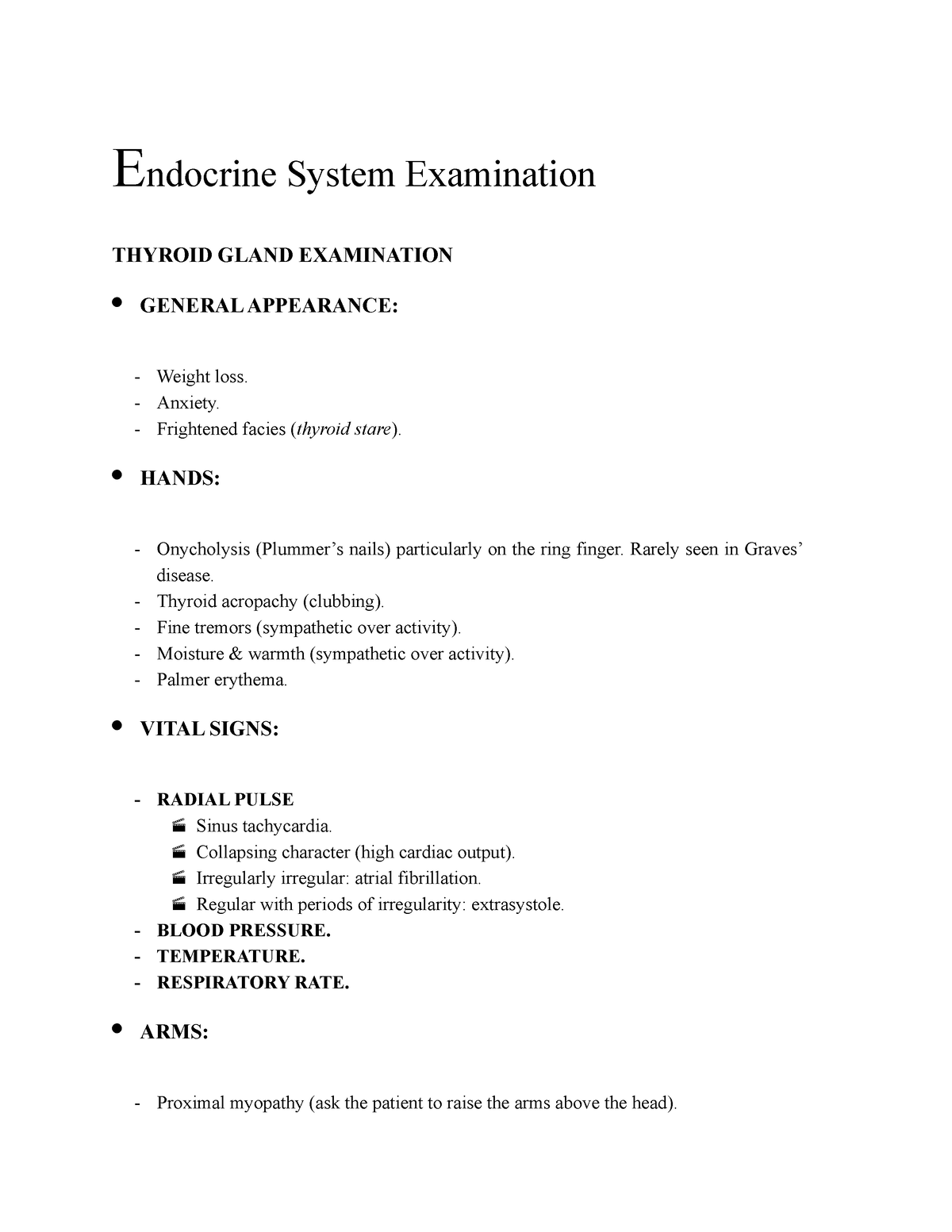 Overview PE Endocrine - Review CS Endokrin - Endocrine System ...