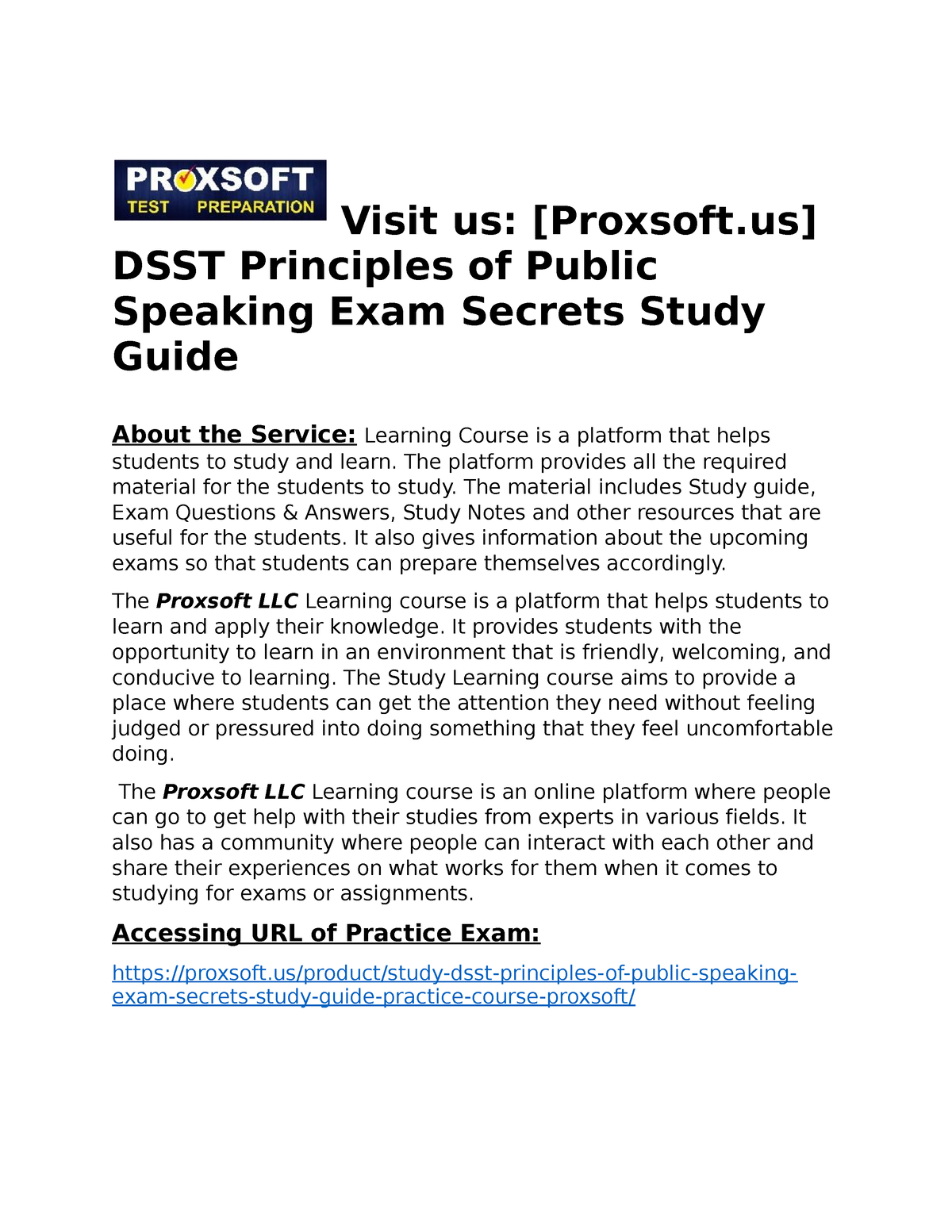 Top-Quality DSST Principles Of Public Speaking Exam Secrets Study Guide ...