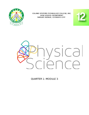 Physical-Science 11 Q1 Module-1 08082020 - Physical Science Quarter 1 ...