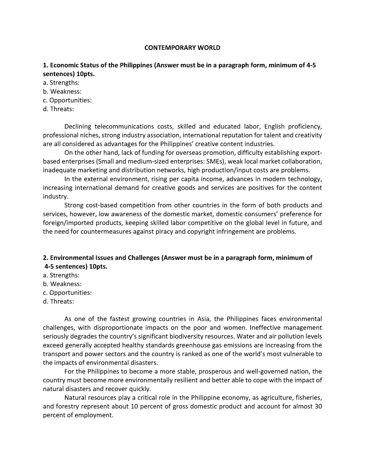 contemporary-world-economic-status-of-the-philippines-contemporary