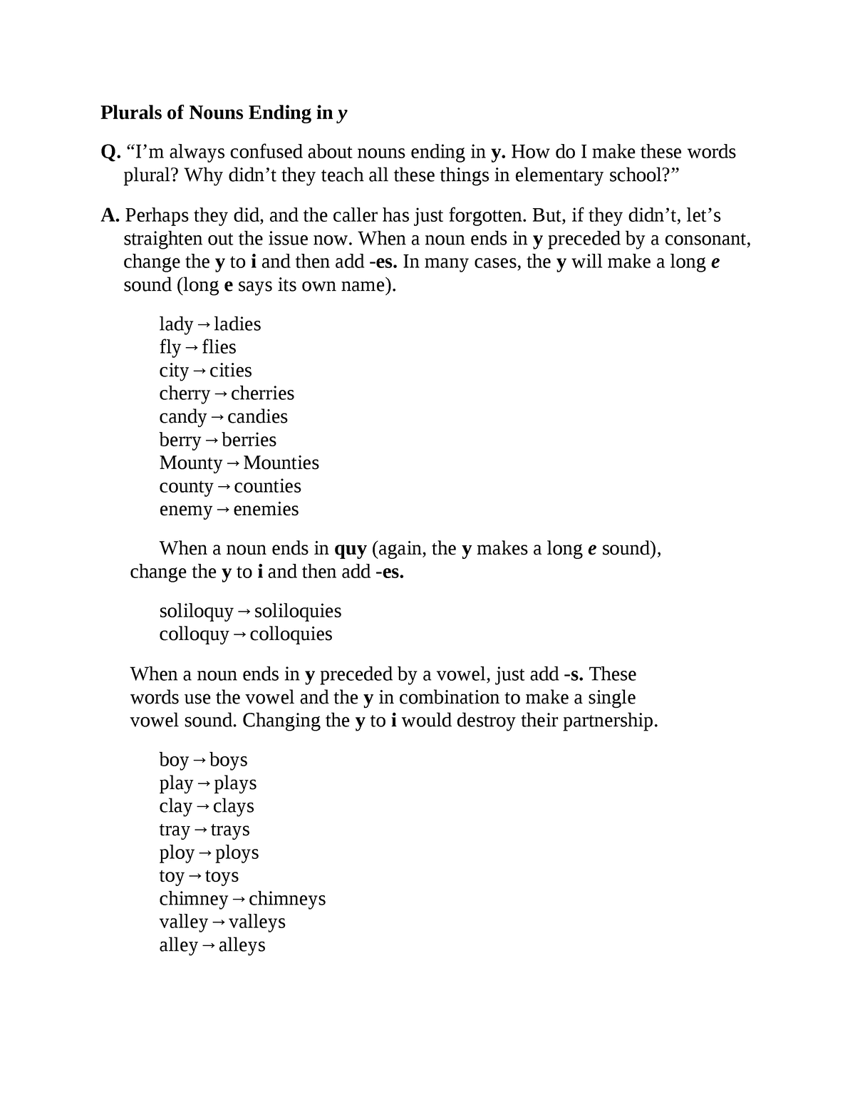 the-bible-grammar-17-when-a-noun-ends-in-y-preceded-by-a-vowel-just