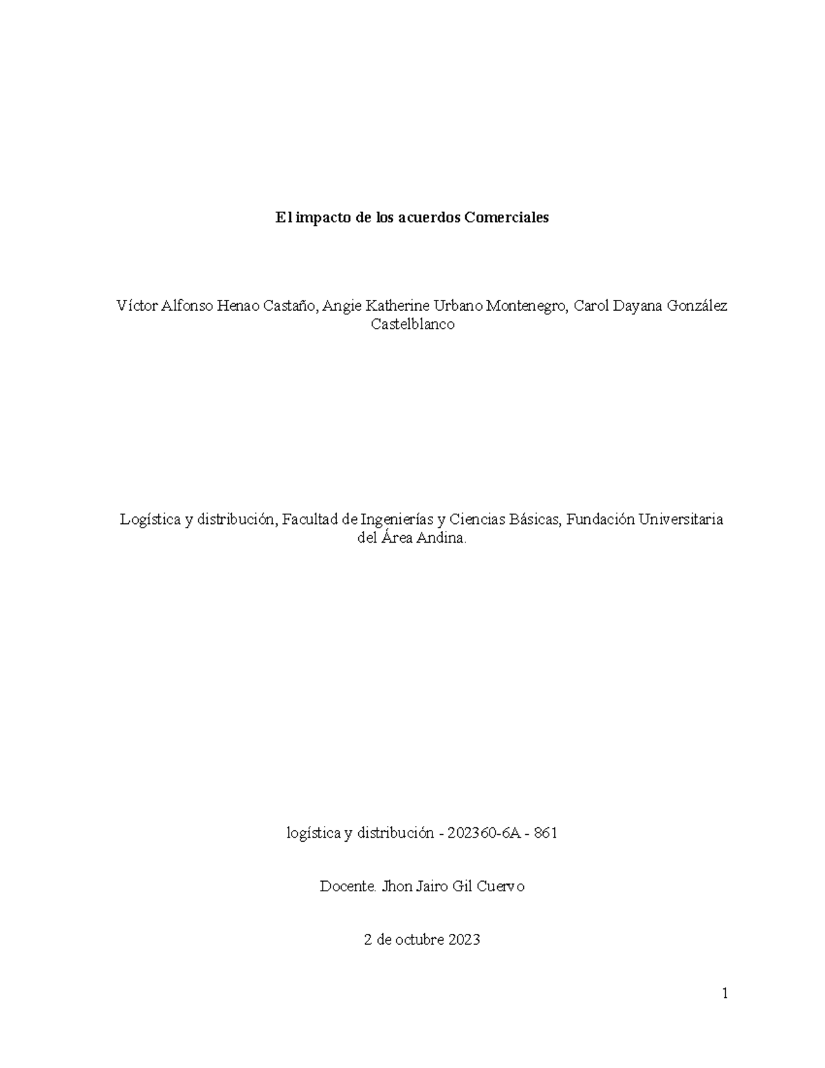 El Impacto De Los Acuerdos Comerciales - Logística Y Distribución ...