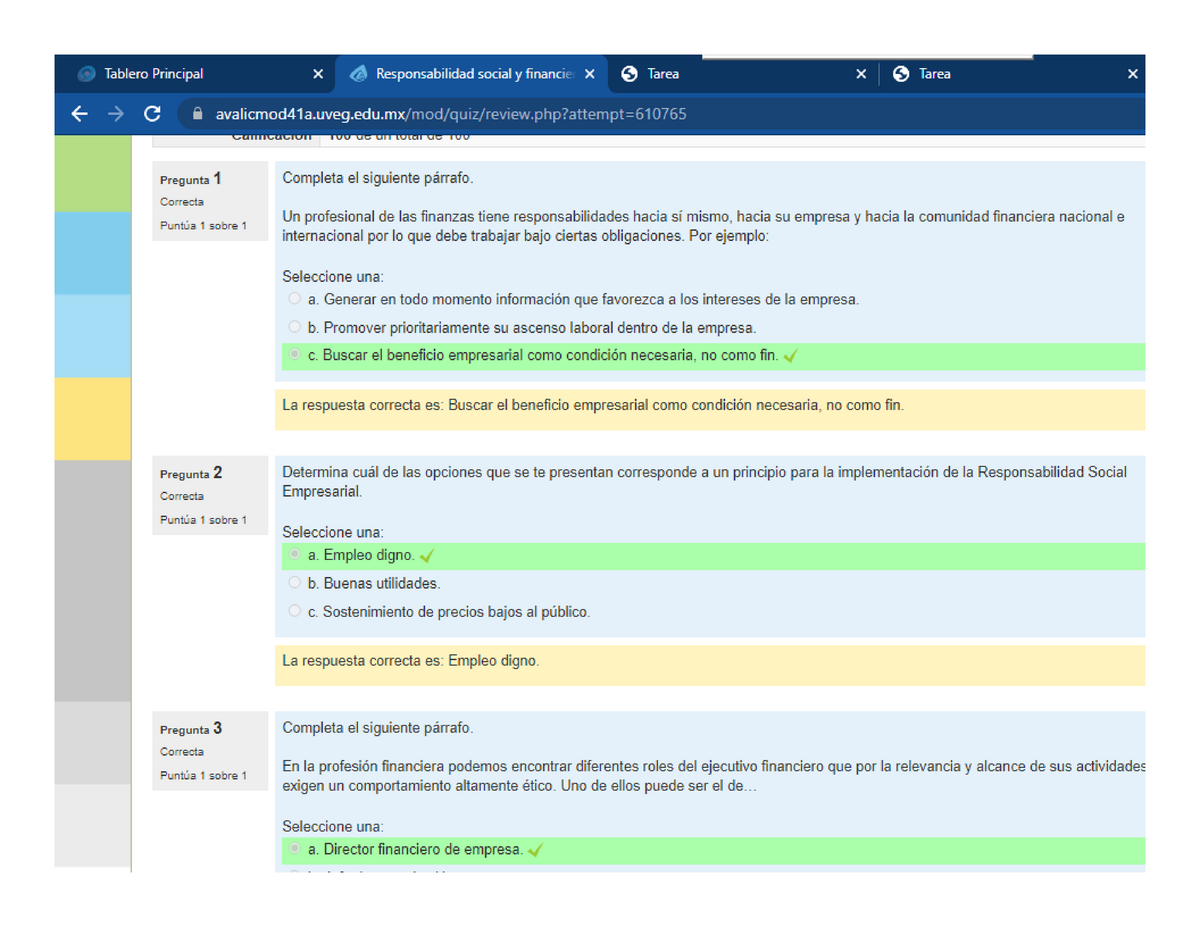 Proceso Administrativo Cuestionario #1, PDF, Responsabilidad social  corporativa