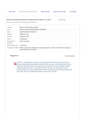 [Solved] A Quantidade De Ndices Para A Anlise Estar Portanto ...