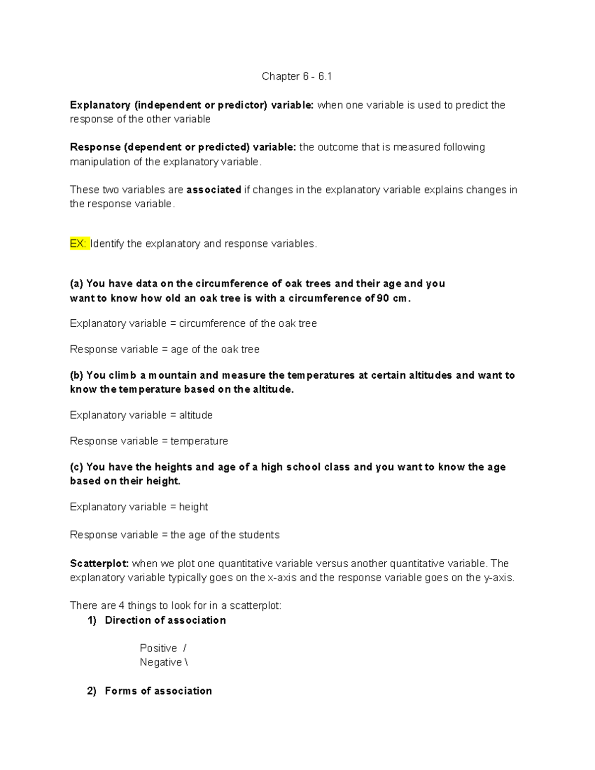 6 - Lecture Notes And Examples - Chapter 6 - 6. E[SOaQaWRU ...