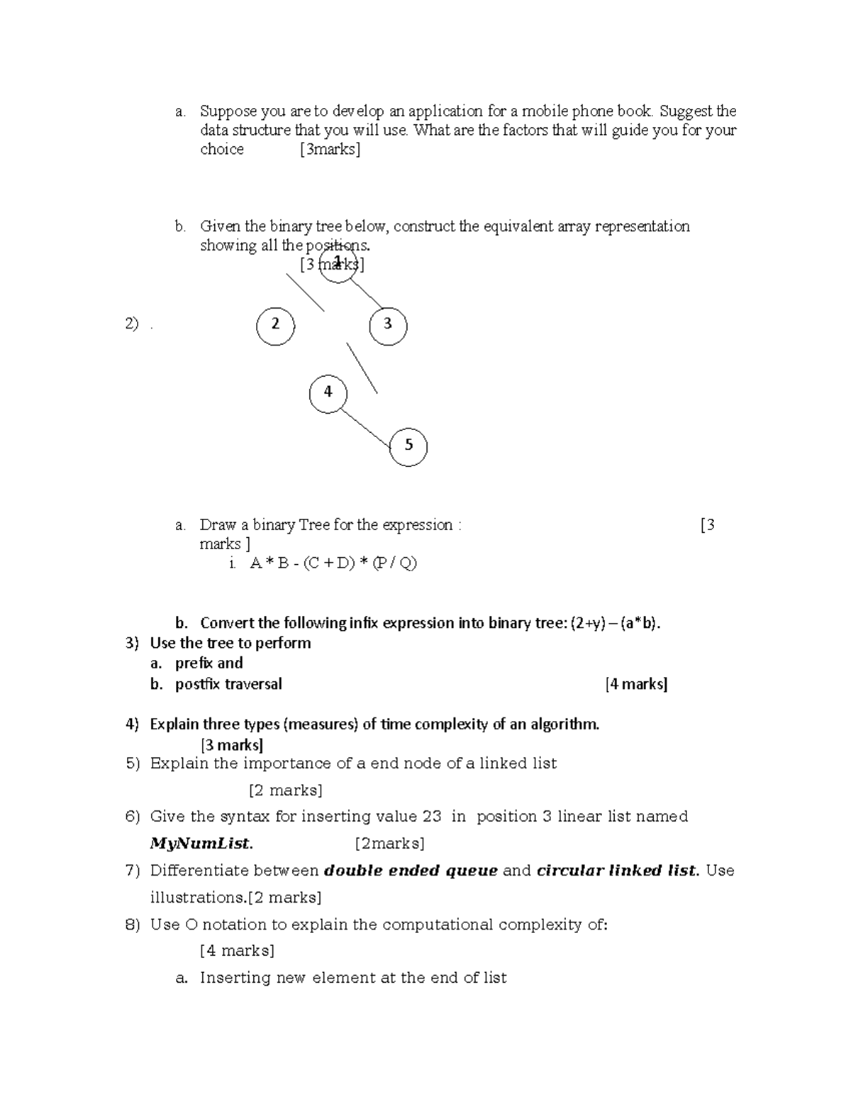 bit-2203-data-structures-cat-1-2-3-4-5-a-suppose-you-are-to-develop