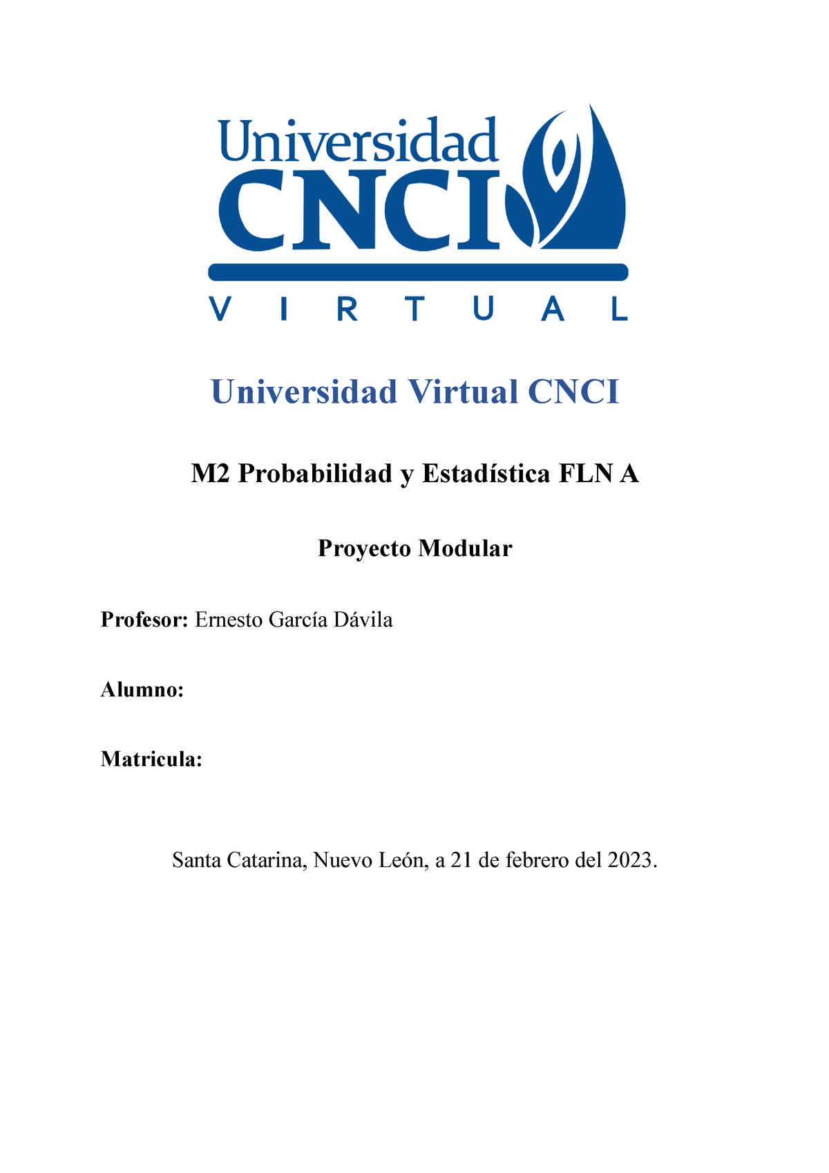 Proyecto Modular Probabilidad Y Estadistica - Universidad Virtual CNCI ...