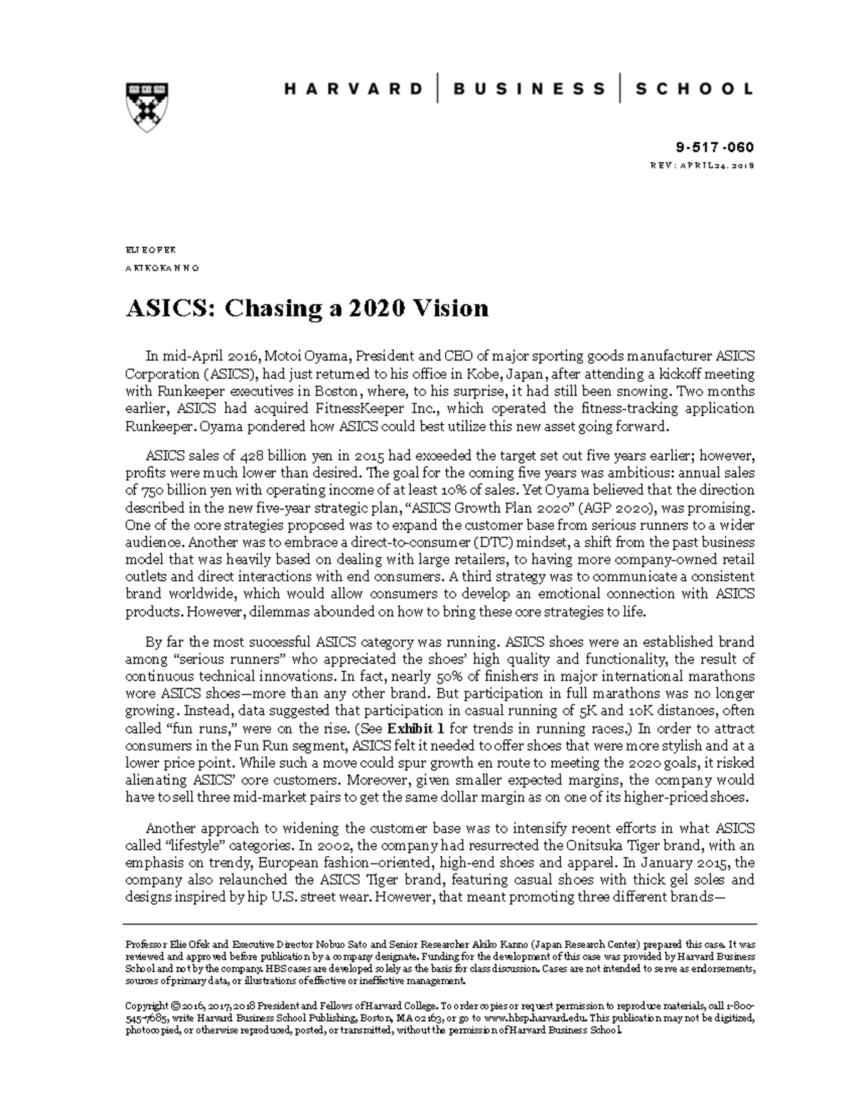 Asics - repo dyy do it - This document is authorized for educator ...