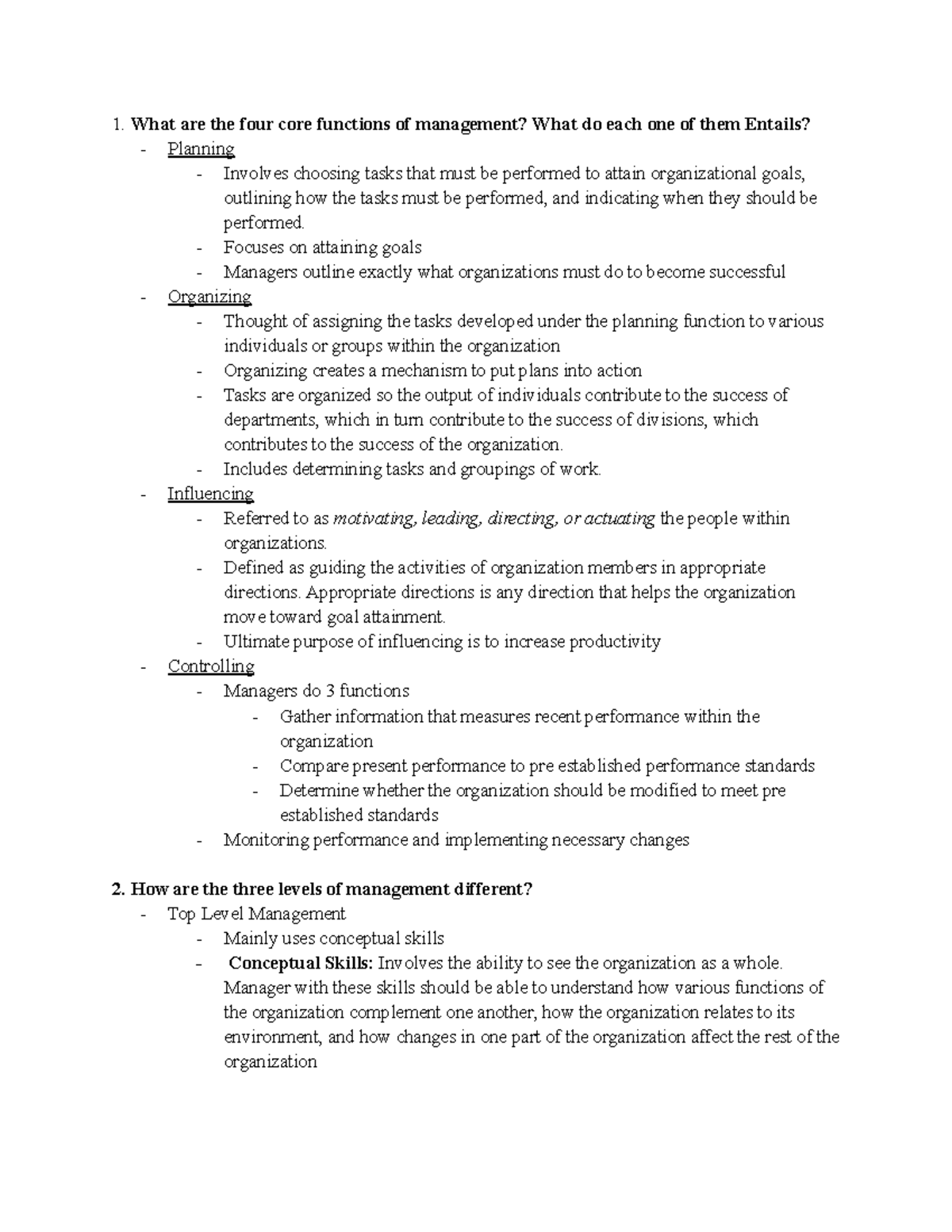 mgmt-339-unit-1-study-guide-notes-what-are-the-four-core-functions-of