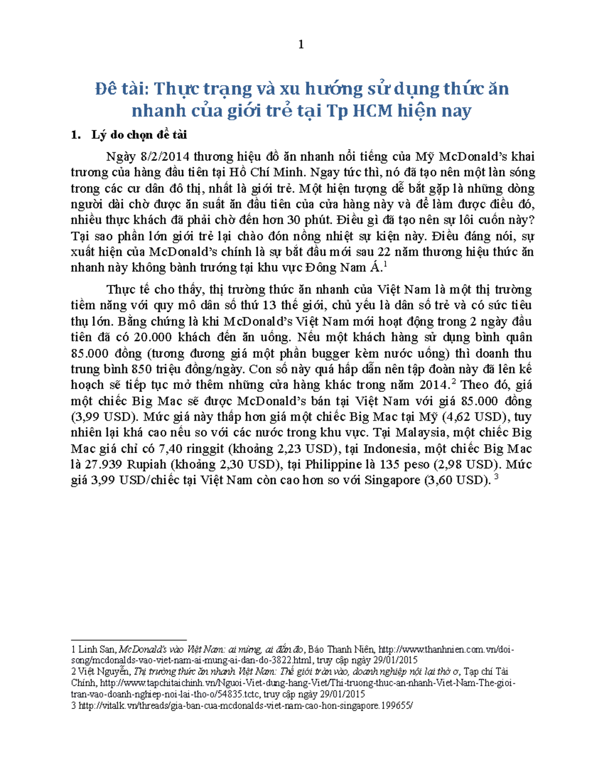 Bài để Cương Nghiên Cứu Mẫu Ca Nhan - Đê Tài: Th C Tr Ng Và Xu H Ng S D ...