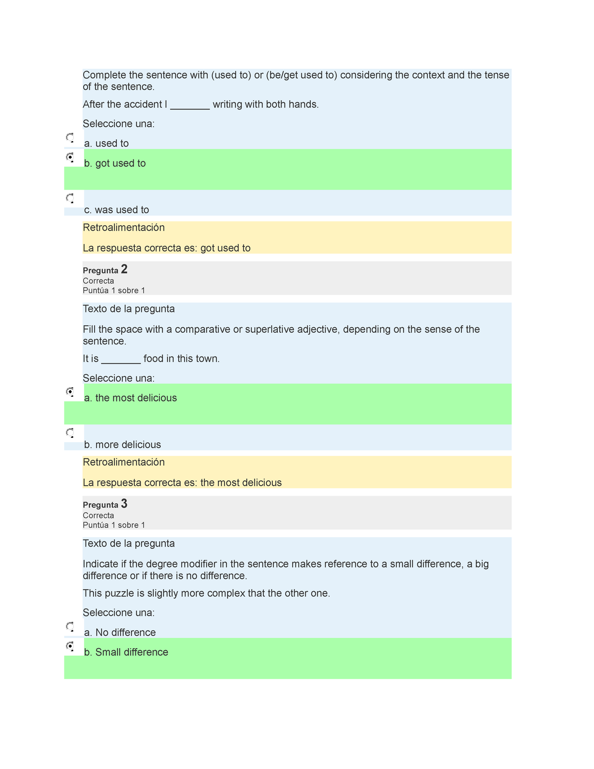 assignment 5 questionnaire u3 uveg ingles iii