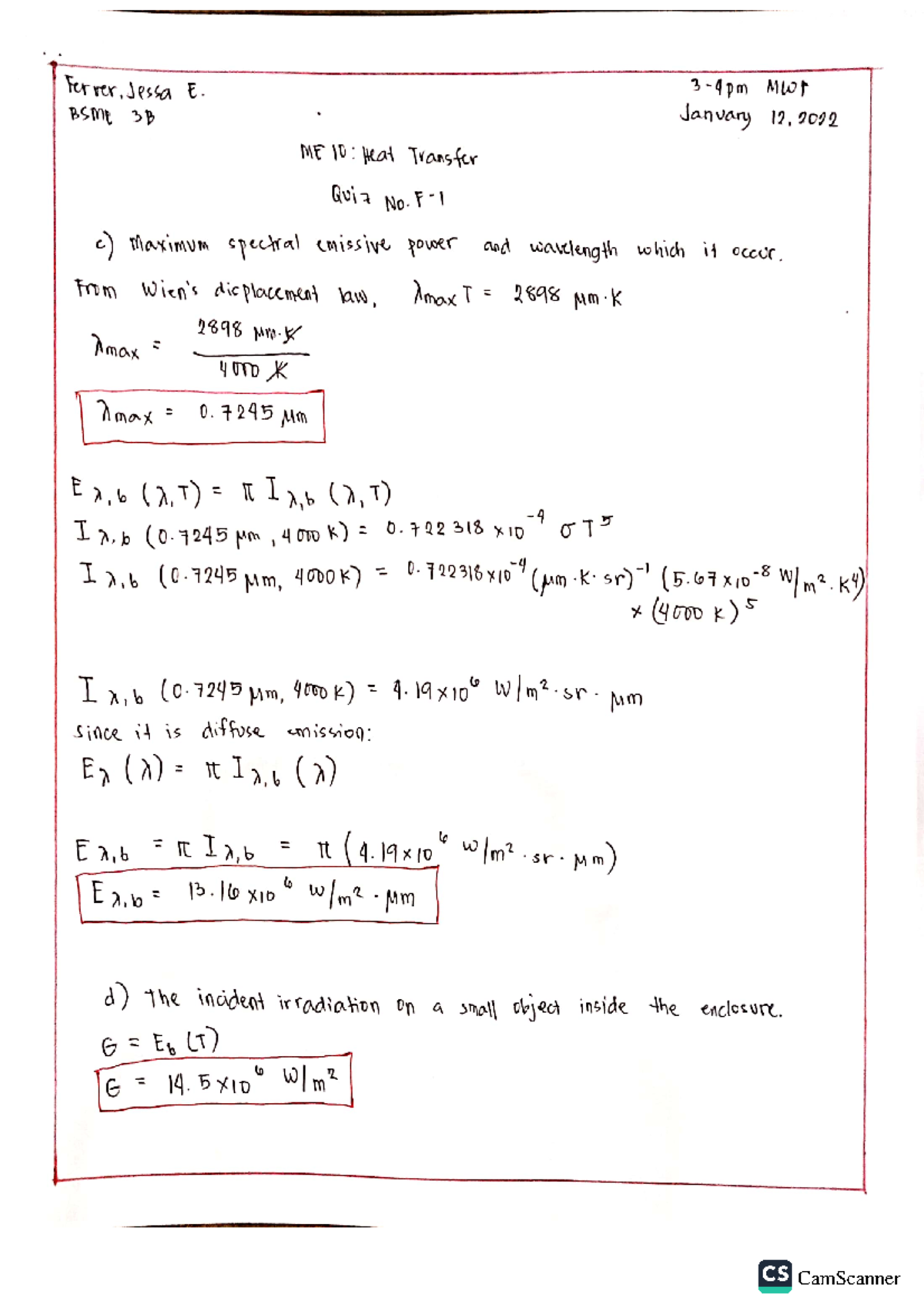 Heat Transfer 11 Mechanical Engineering Studocu