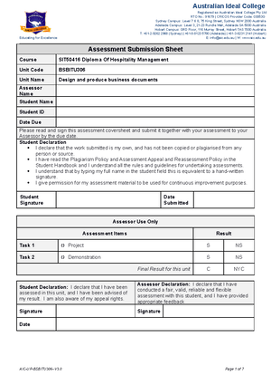 Bsbcmm 511 Assessment Task 2 - BSBCMM511 Communicate with influence ...