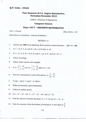 TOC-Chapter 1 - chapter 1 TOC textbook - BCA - Studocu