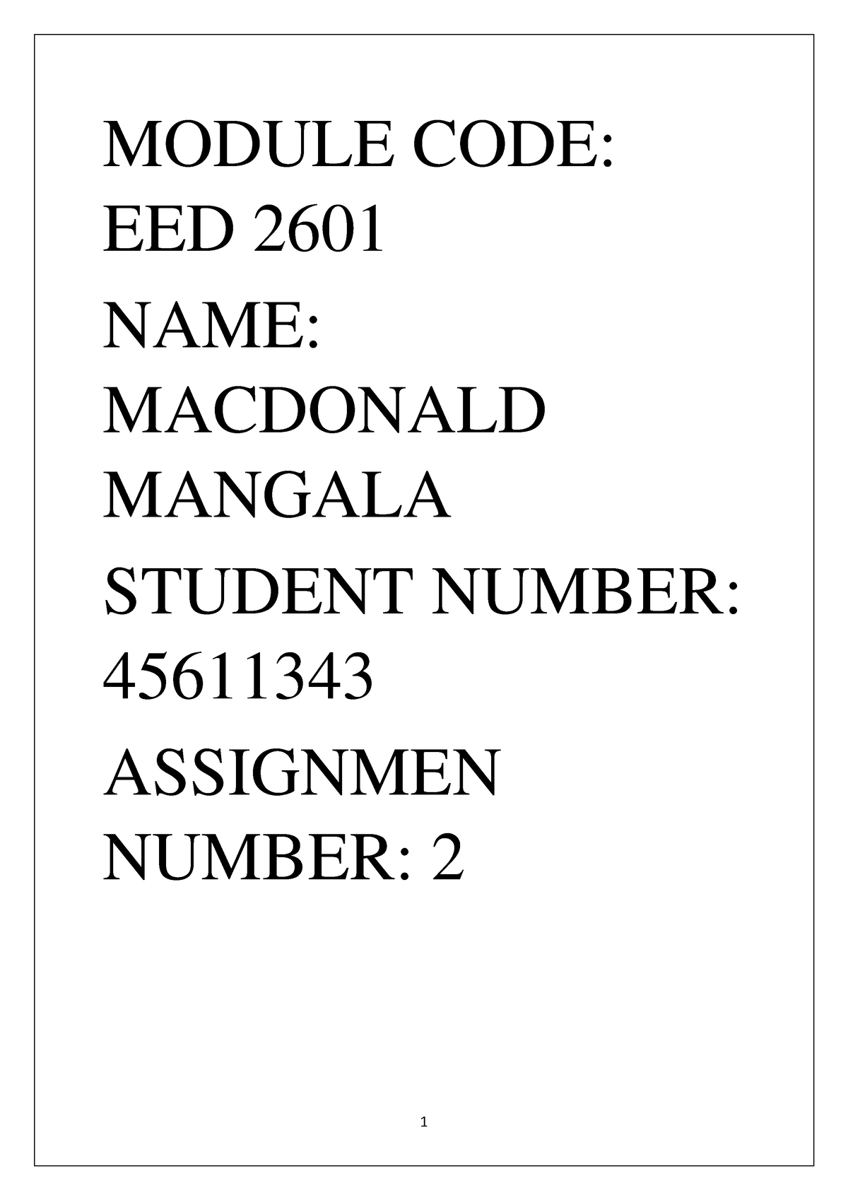 eed2601 assignment 5 answers 2023