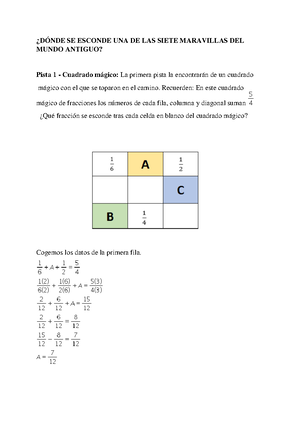 Matem Ticas Evaluacion Final Escenario Resultados De Evaluacion