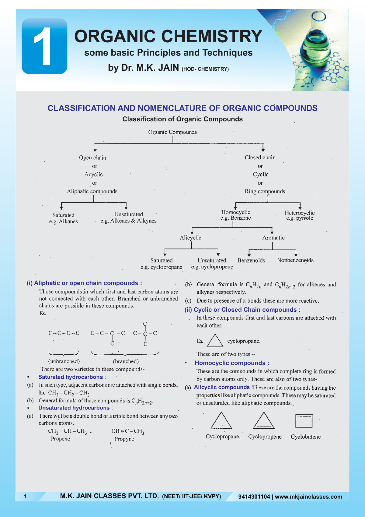 Organic Chemistry Some Basic Principles And Techniques Notes 1 ...