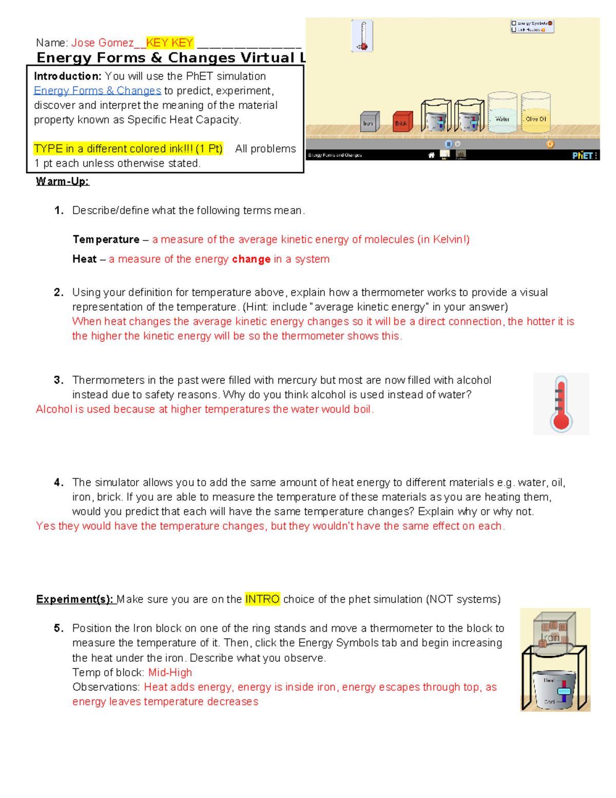 Ph ET Energy Forms Changes Virtual Lab2024 Energy Forms & Changes