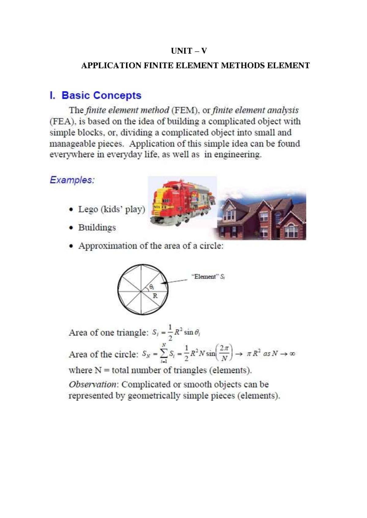 Application Finite Element Methods Element Notes - UNIT – V APPLICATION ...