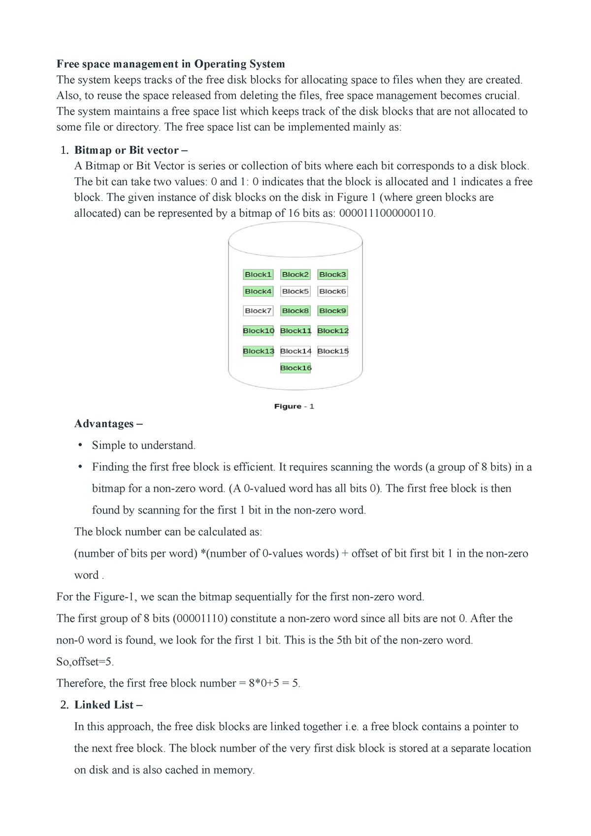 memory-management-notes-free-space-management-in-operating-system