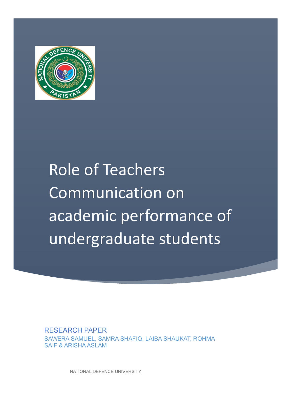 ugc research project for teachers major and minor