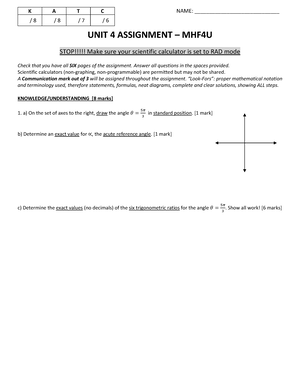 mhf4u unit 3 assignment