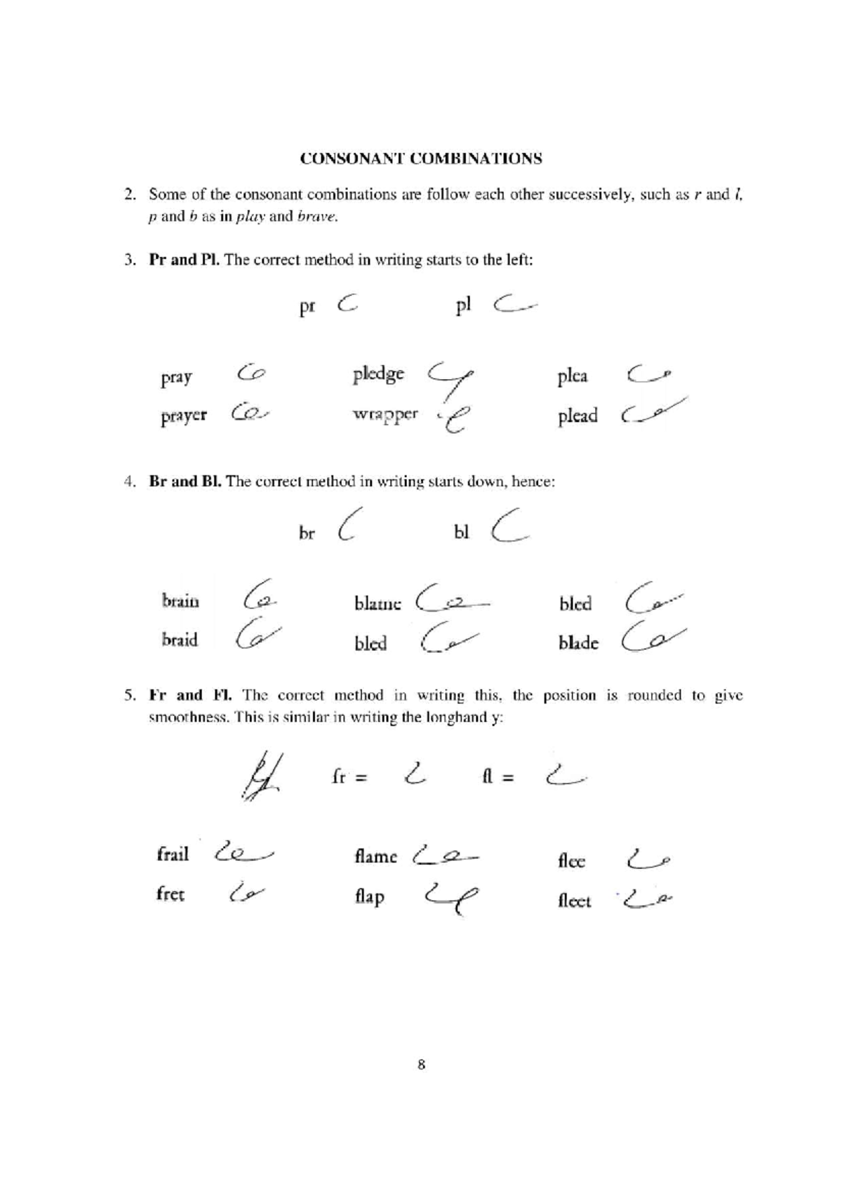 N Introduction of Foundations of Shorthand Unit 14, Riza B