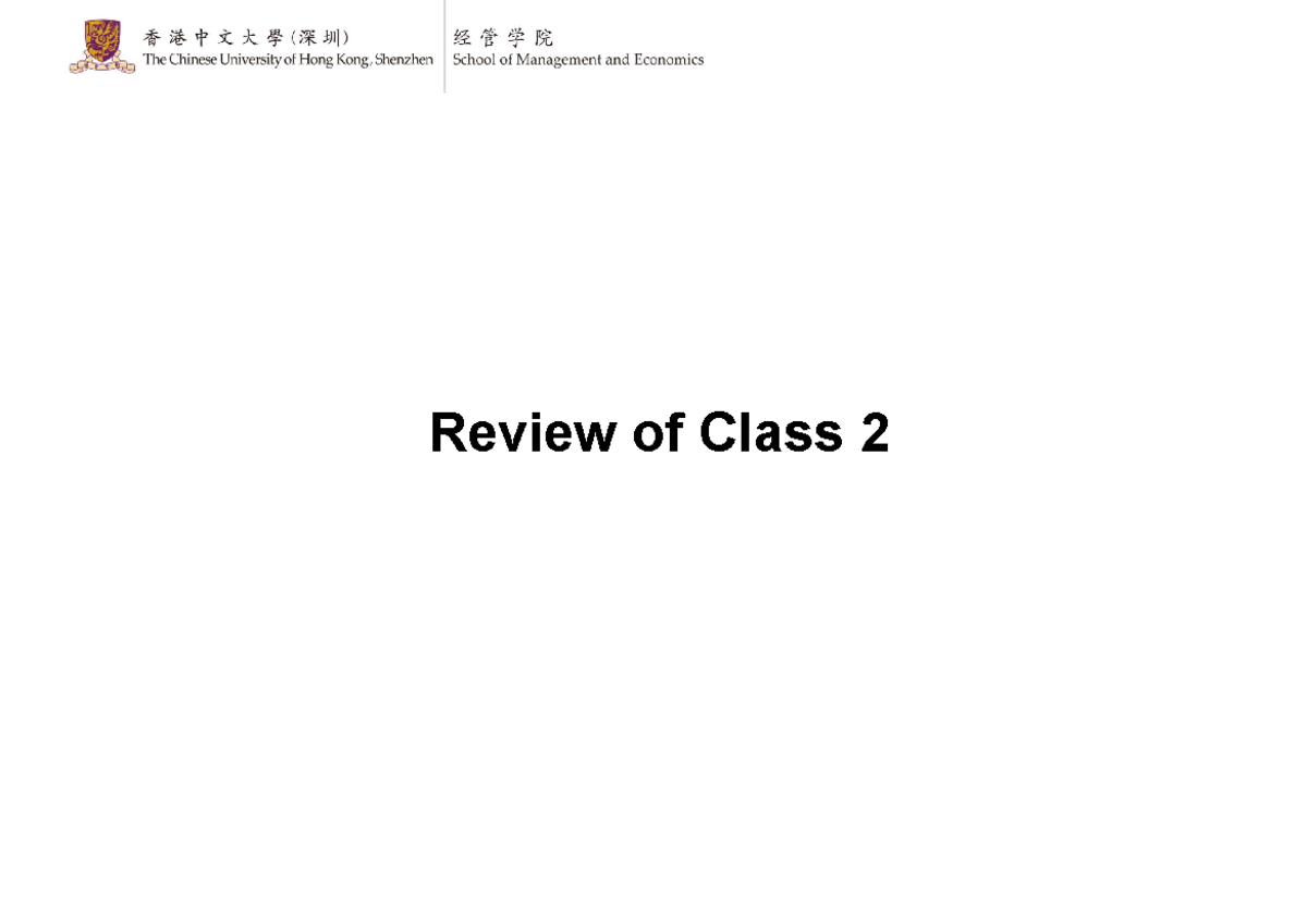 Class 3 - Slides for the third lecture - Review of Class Resource-Based ...
