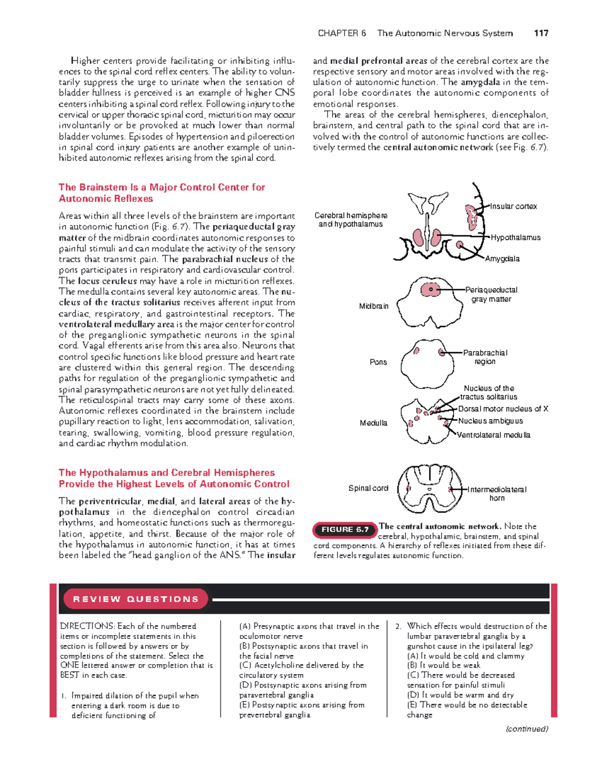 Medical-physiology-41 - and medial prefrontal areas of the cerebral ...