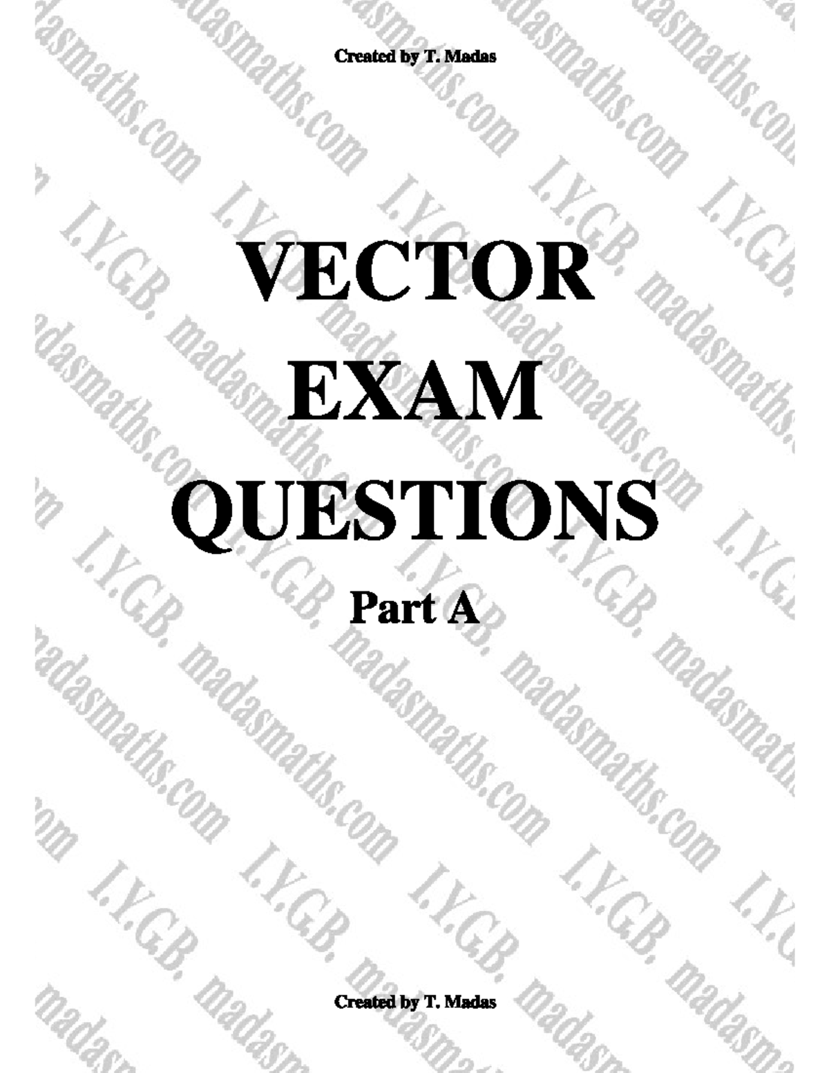 Vectors vector problems math1231 studocu