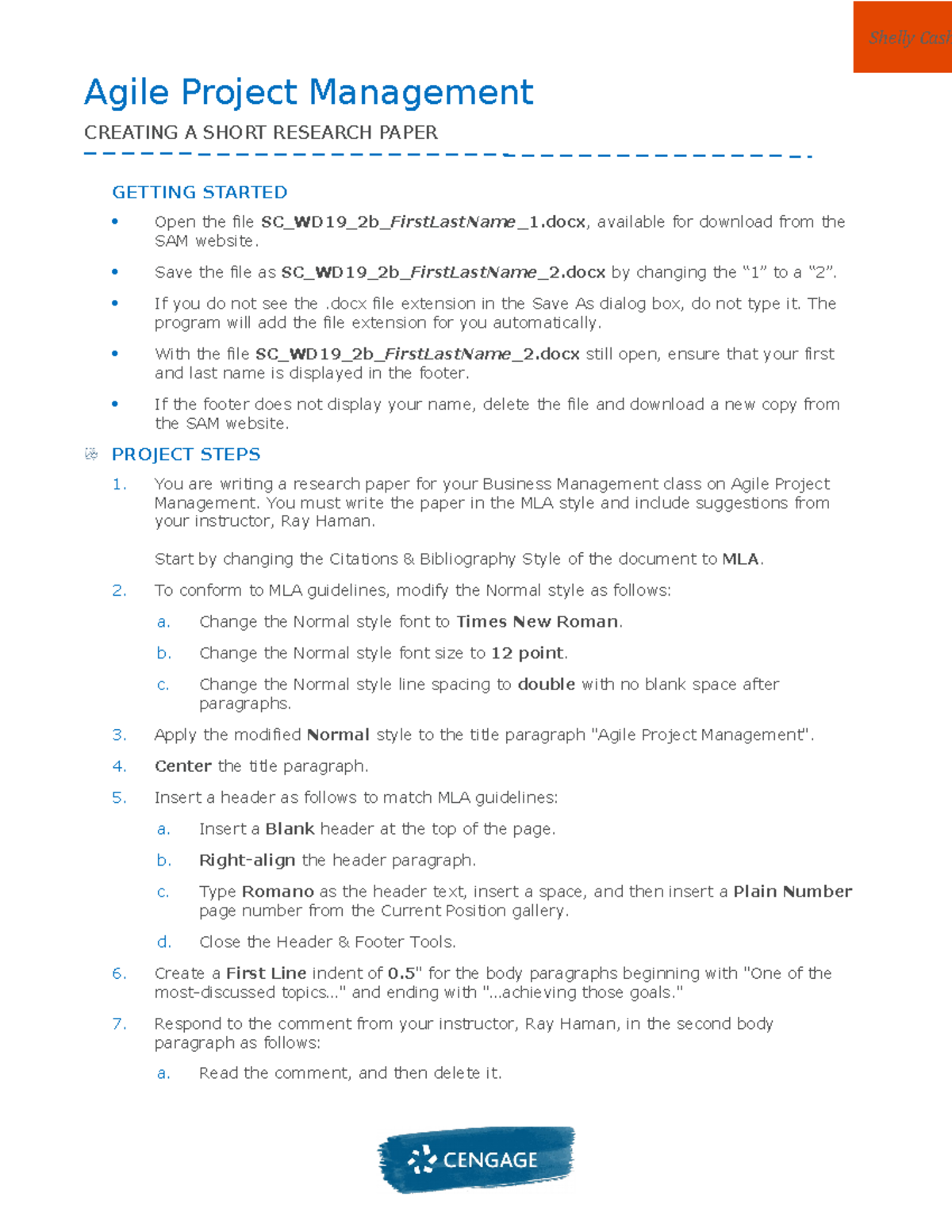 agile project management research paper