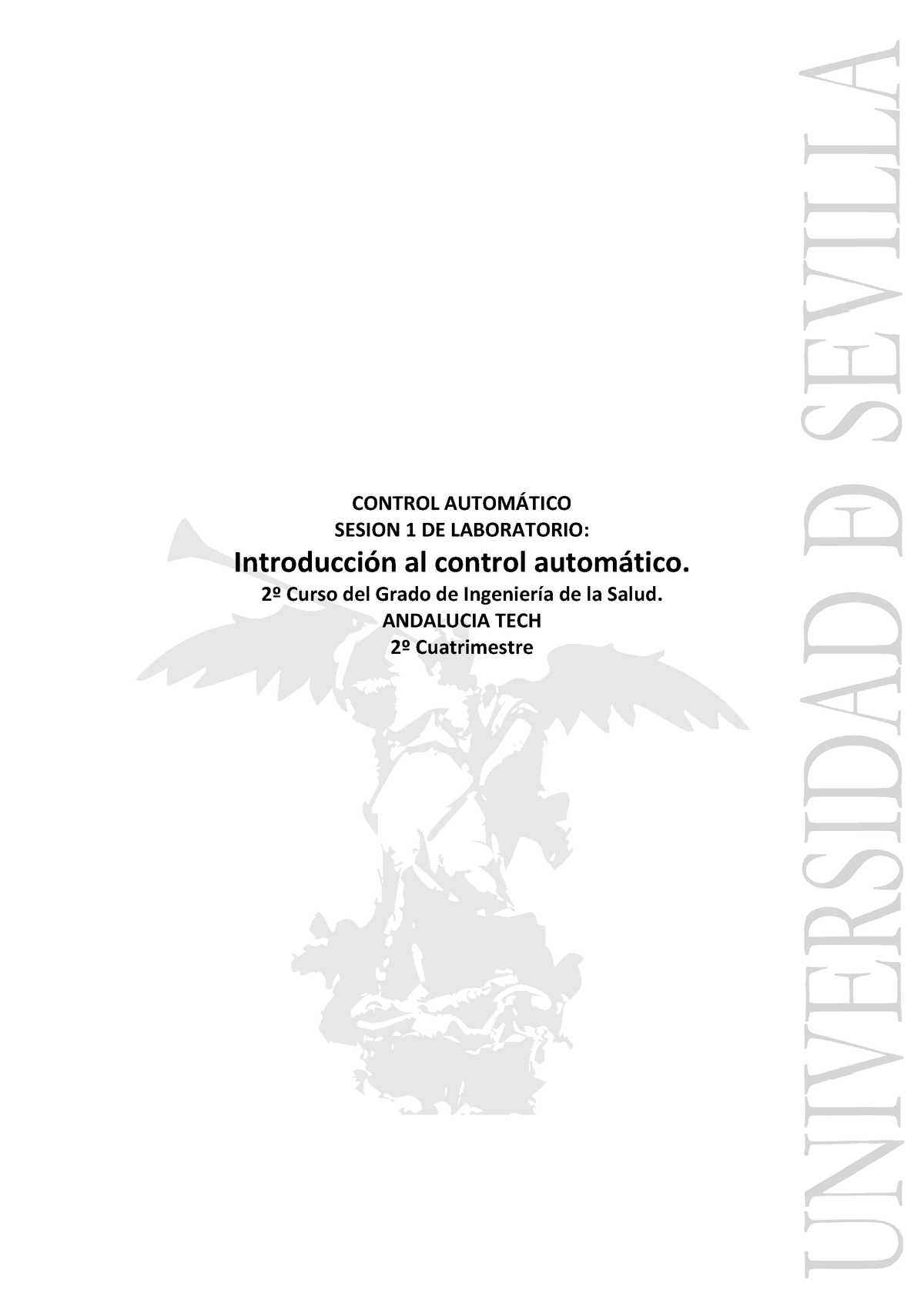 EJERCICIOS DE LABORATORIO-PRÁCTICAS - CONTROL AUTOMÁTICO SESION 1 DE ...