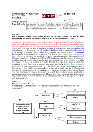 CRT1- CGT - Examen Final - Marzo 2021 - COMPRENSIÓN Y REDACCIÓN DE ...