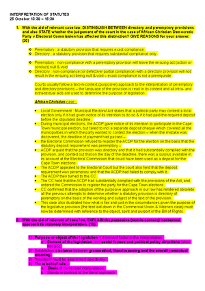 the intepretation of laws - The Interpretation Clause (s39) Section 39 ...