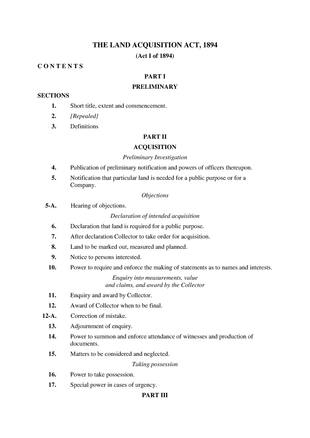 the-land-acquisition-act-1894-the-land-acquisition-act-1894-act-i