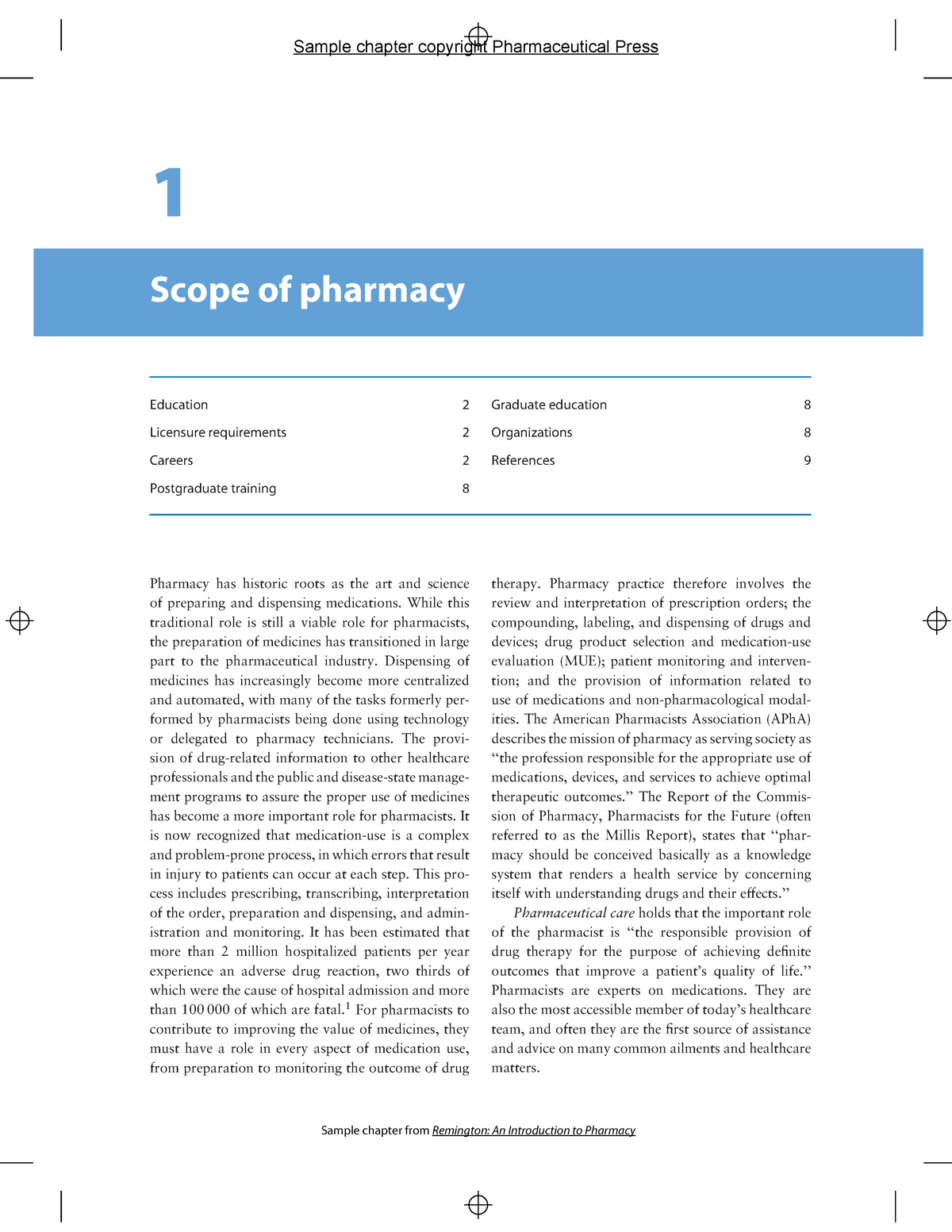 essay on scope of pharmacy