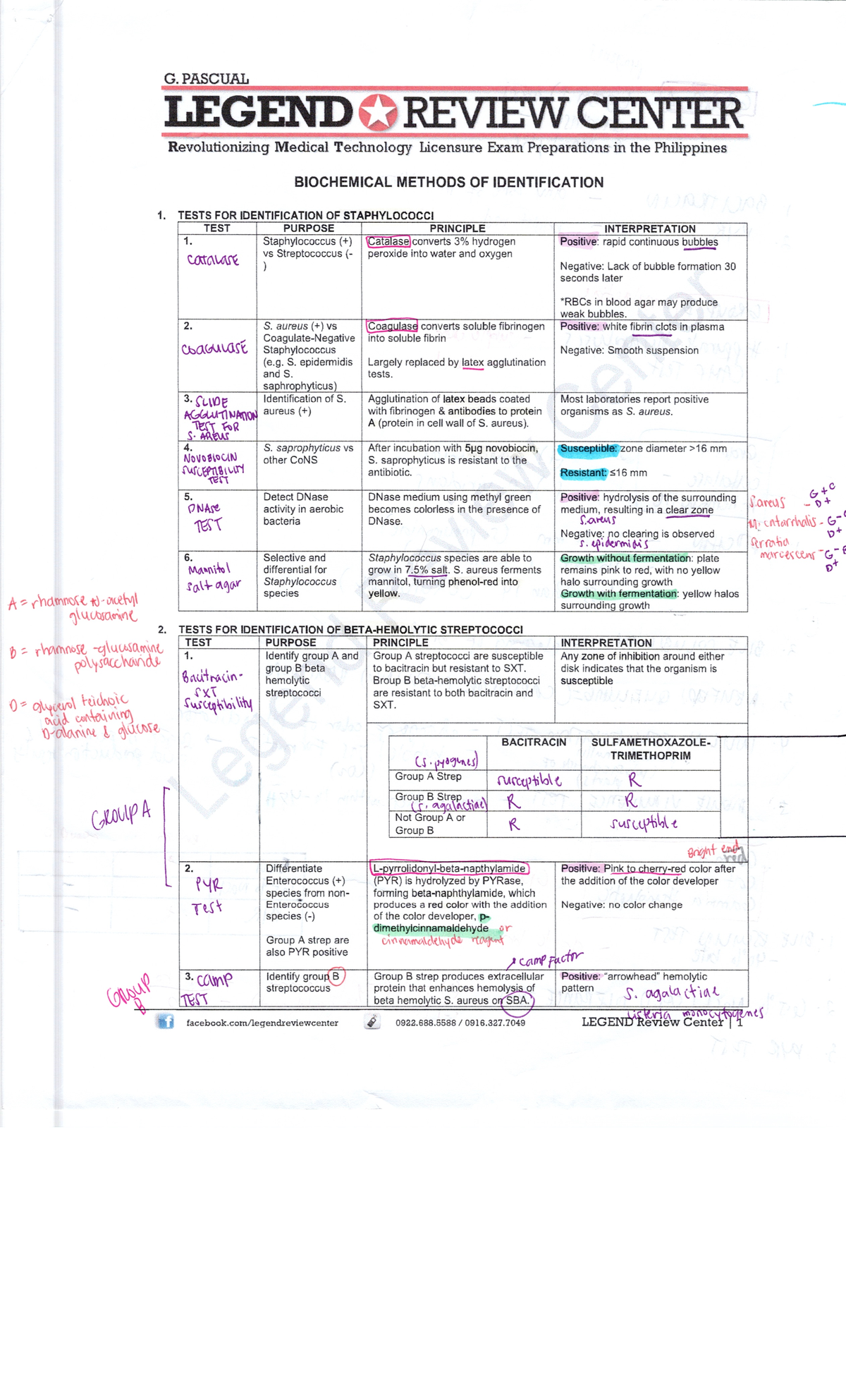 Biochemical- Methods-OF- Identification - Bacteriology - Studocu