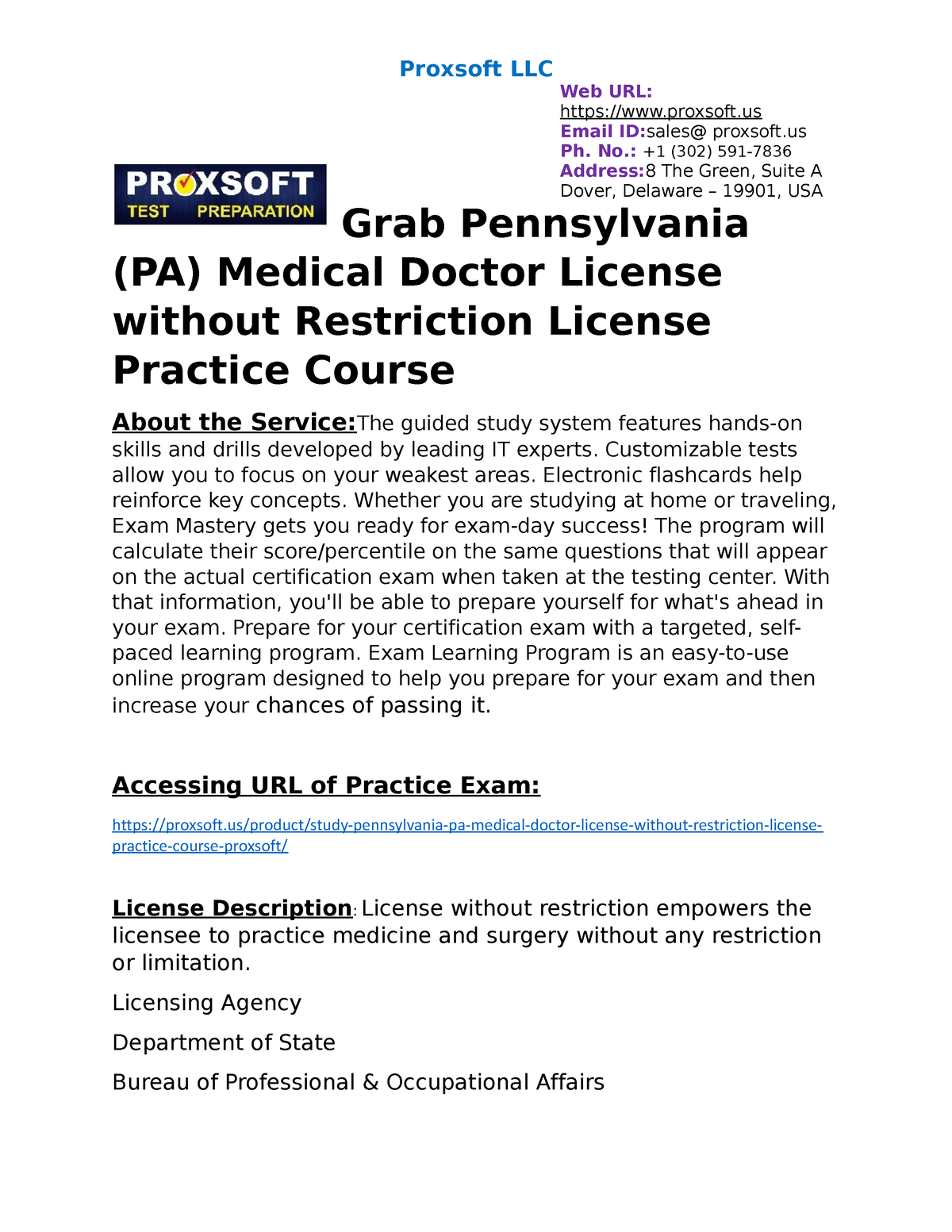 Grab Pennsylvania PA Medical Doctor License Without Restriction   Thumb 1200 1553 