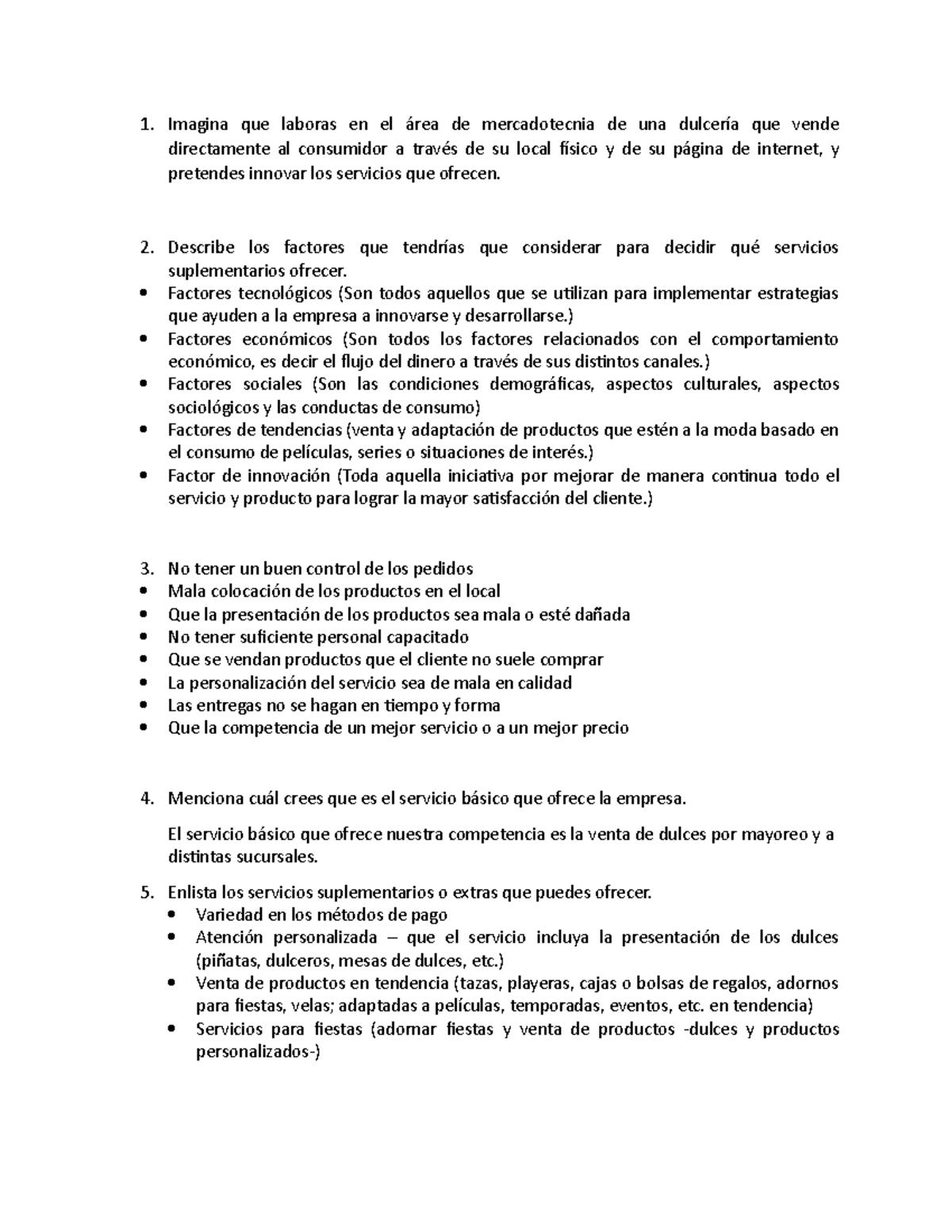 Actividad 3. Merca De Servicios - Mercadotecnia Para Servicios ...