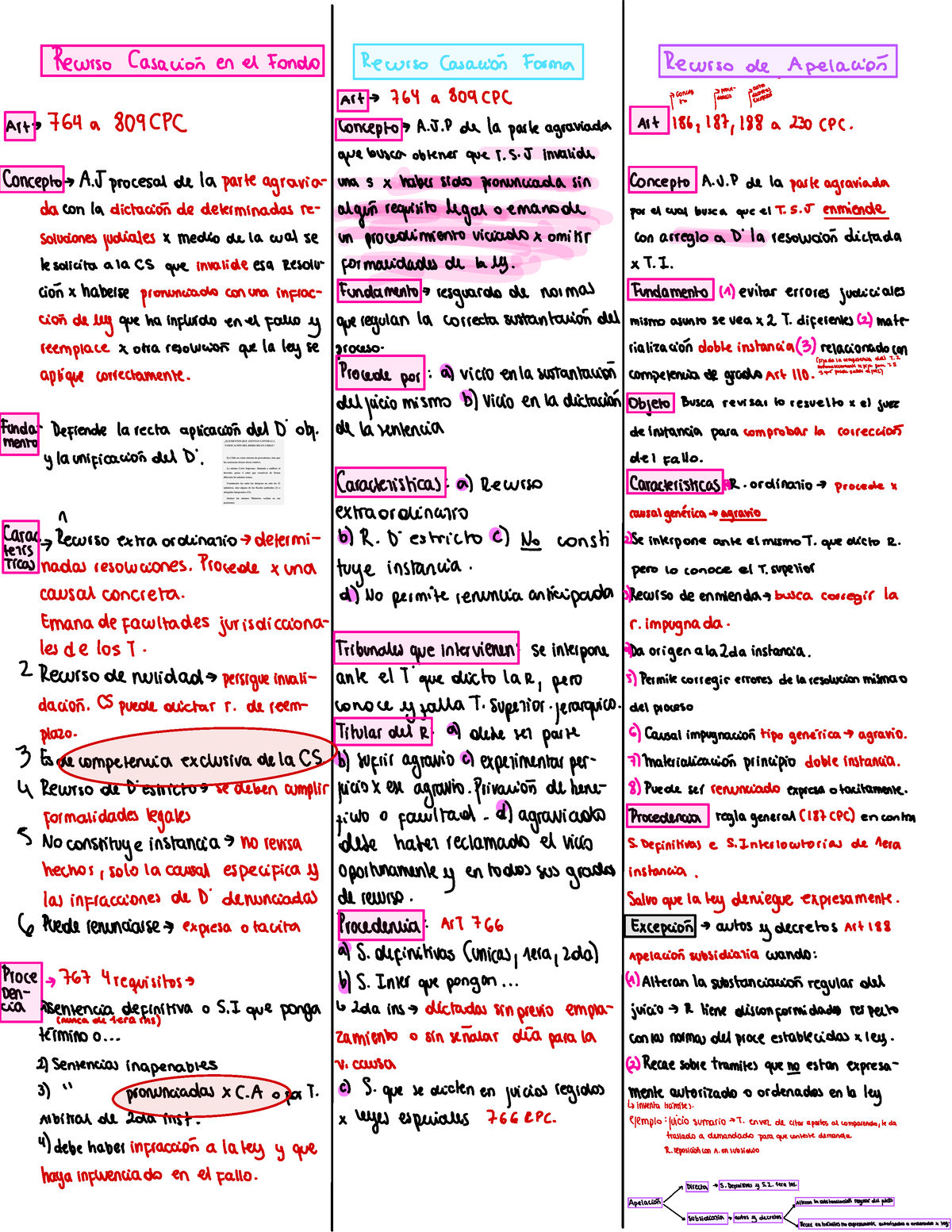 Recursos Procesal - Procesal 3 - Studocu