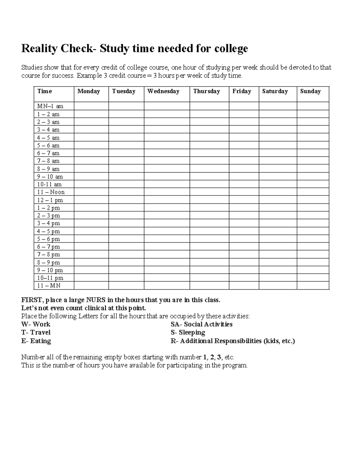 How much time do I have to study Reality Check Study time needed for college Studies show
