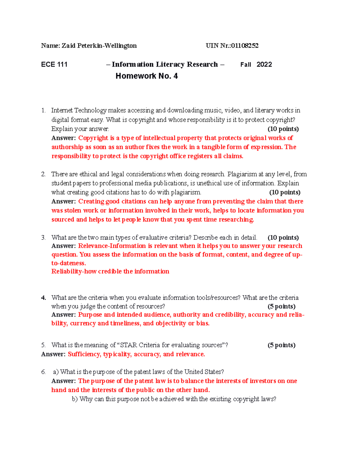 plagiarism assignment high school