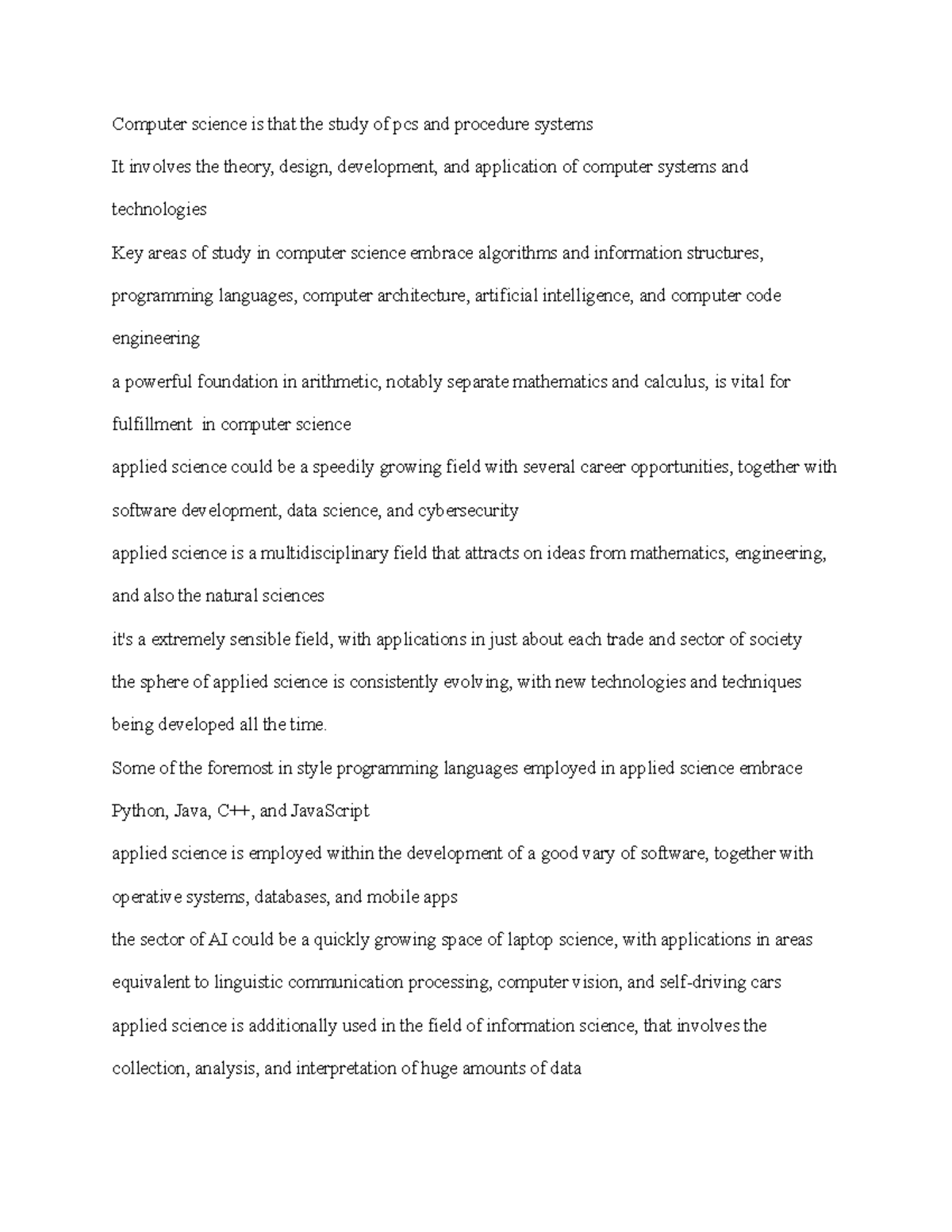 Rutgers Computer Science Minor - 5t1o9fh