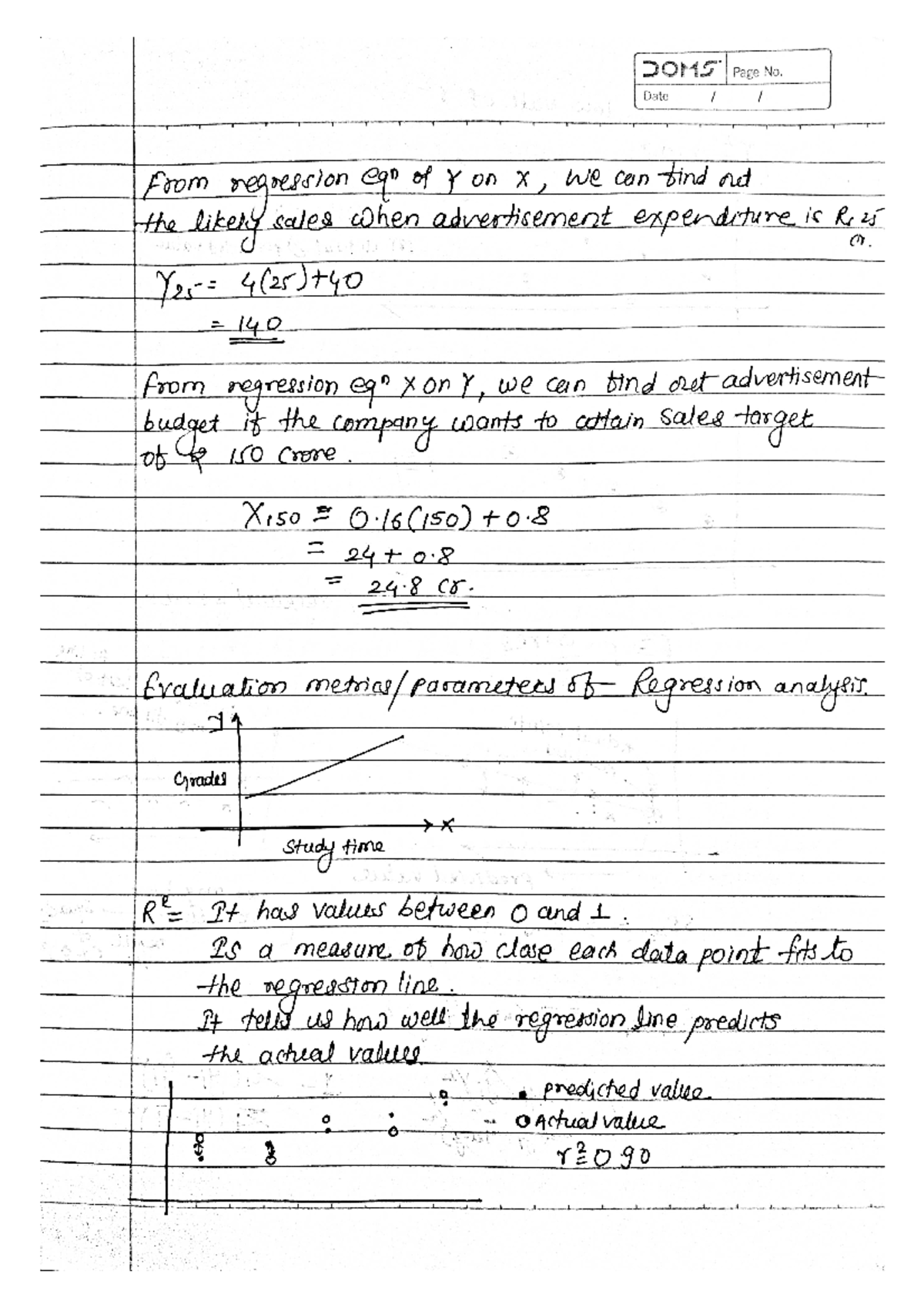 QA Notes Rescanned - Machine Learning - Studocu