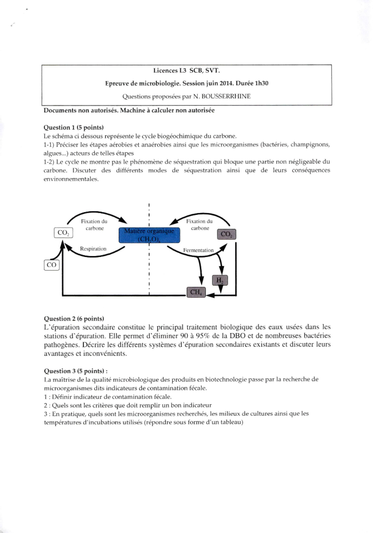 Microbio 2014 - Licence Sciences de la Vie et de la Terre parcours ...