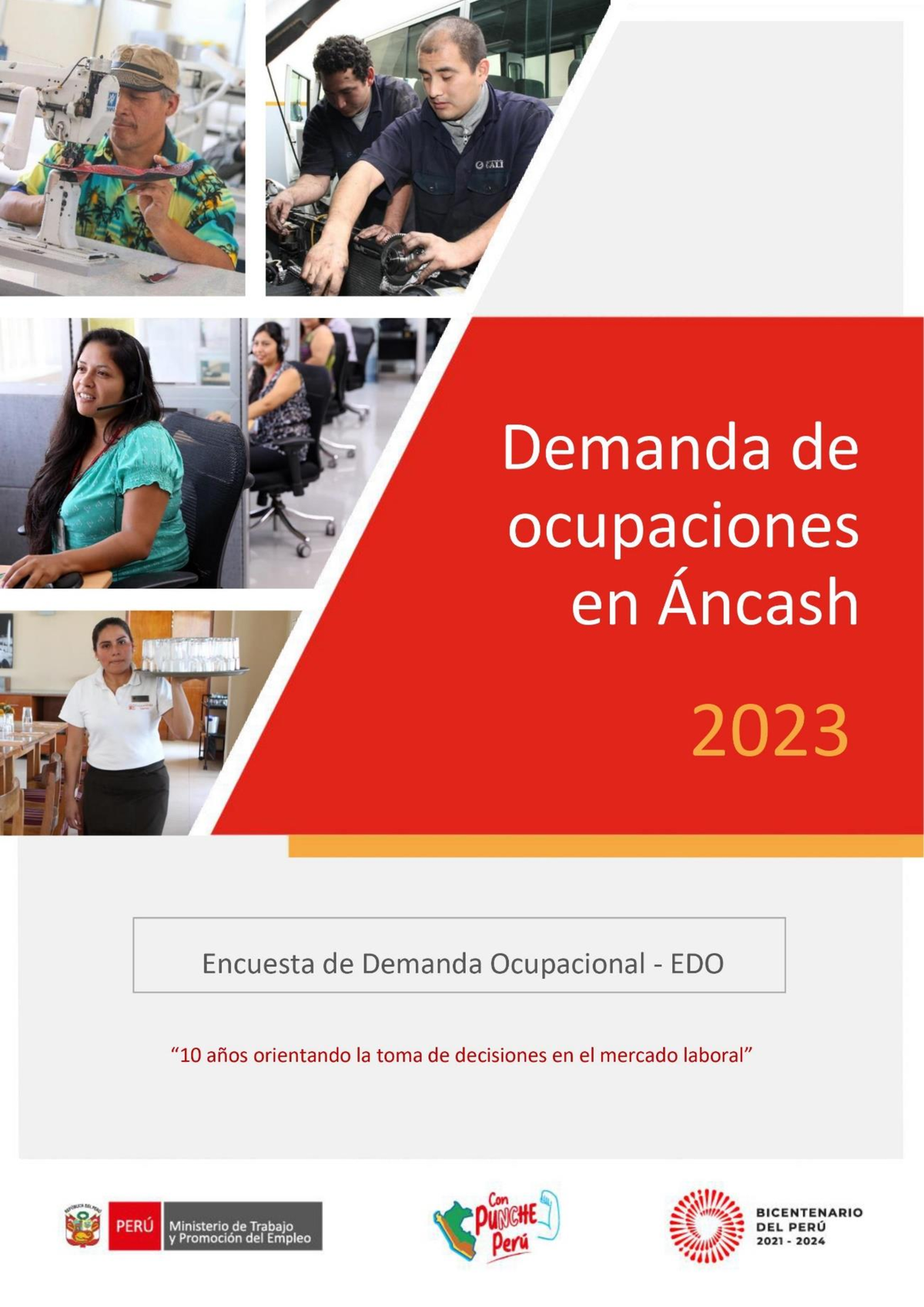 Informe EDO Al 2023 Áncash Vf - MINISTERIO DE TRABAJO Y PROMOCI”N DEL ...