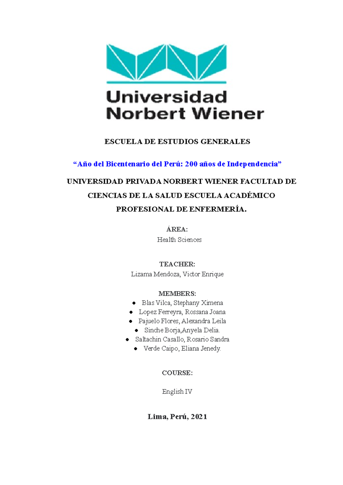 Monografía Ingles sobre distrofia muscular - ESCUELA DE ESTUDIOS ...