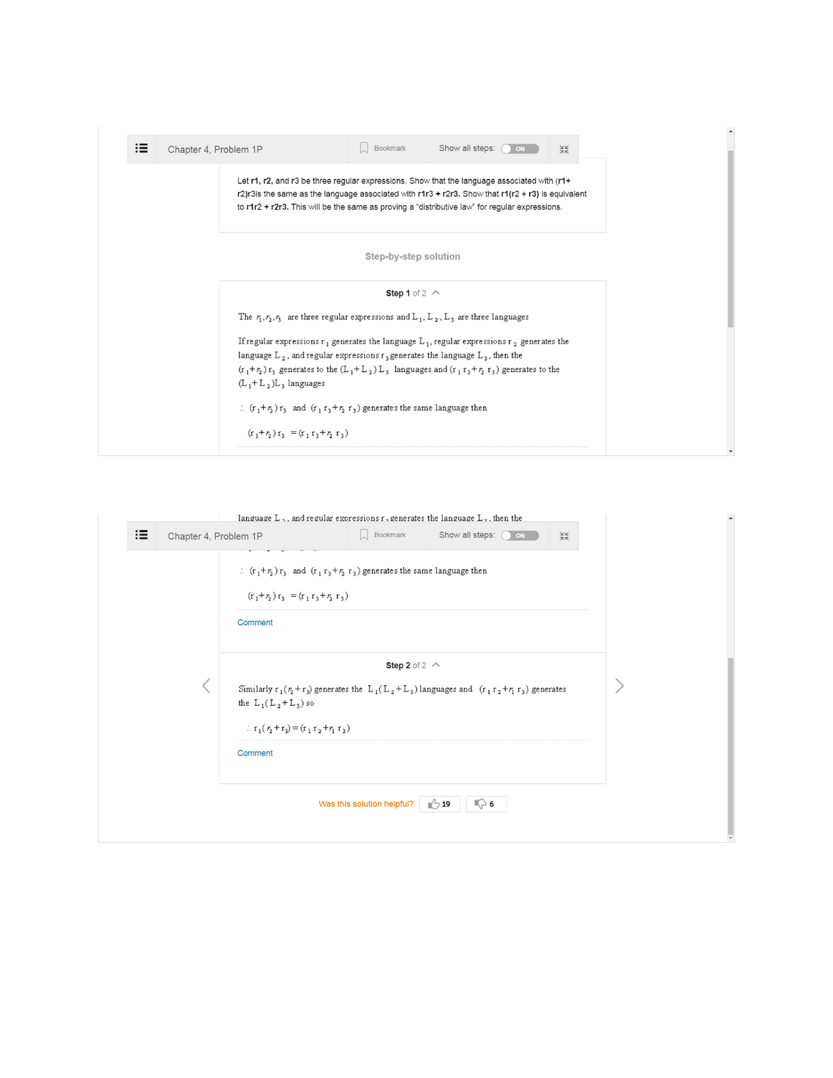 Chapter 4 Solutions - Automata Theory - Studocu