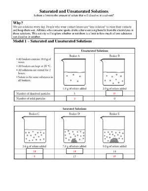 2 Pogil Saturated and Unsaturated Solutions <a href=